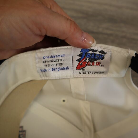 50th Anniversary Nascar Hat 1998 Cap White Black Adult Strapback New W Tags - Picture 12 of 12